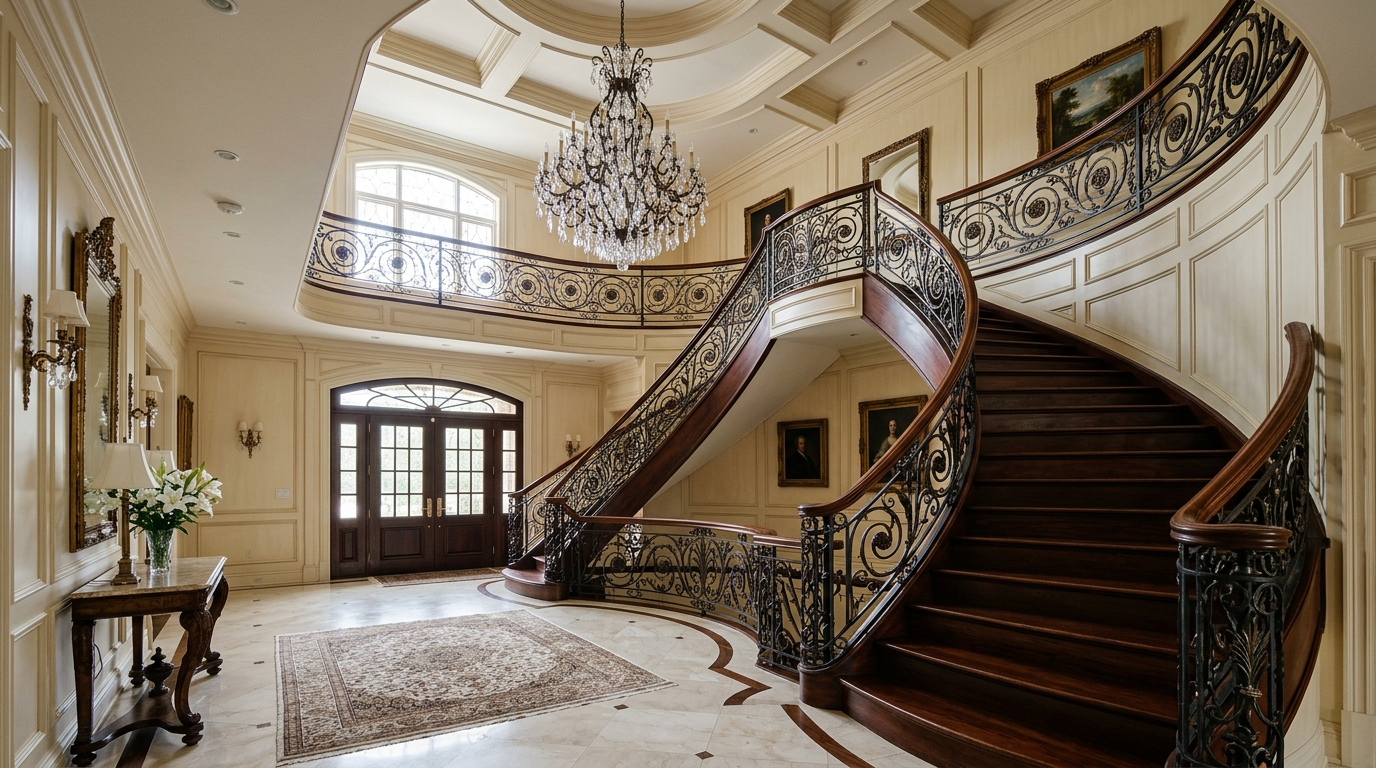 15 Stunning Staircase Ideas for a Grand Home Entrance